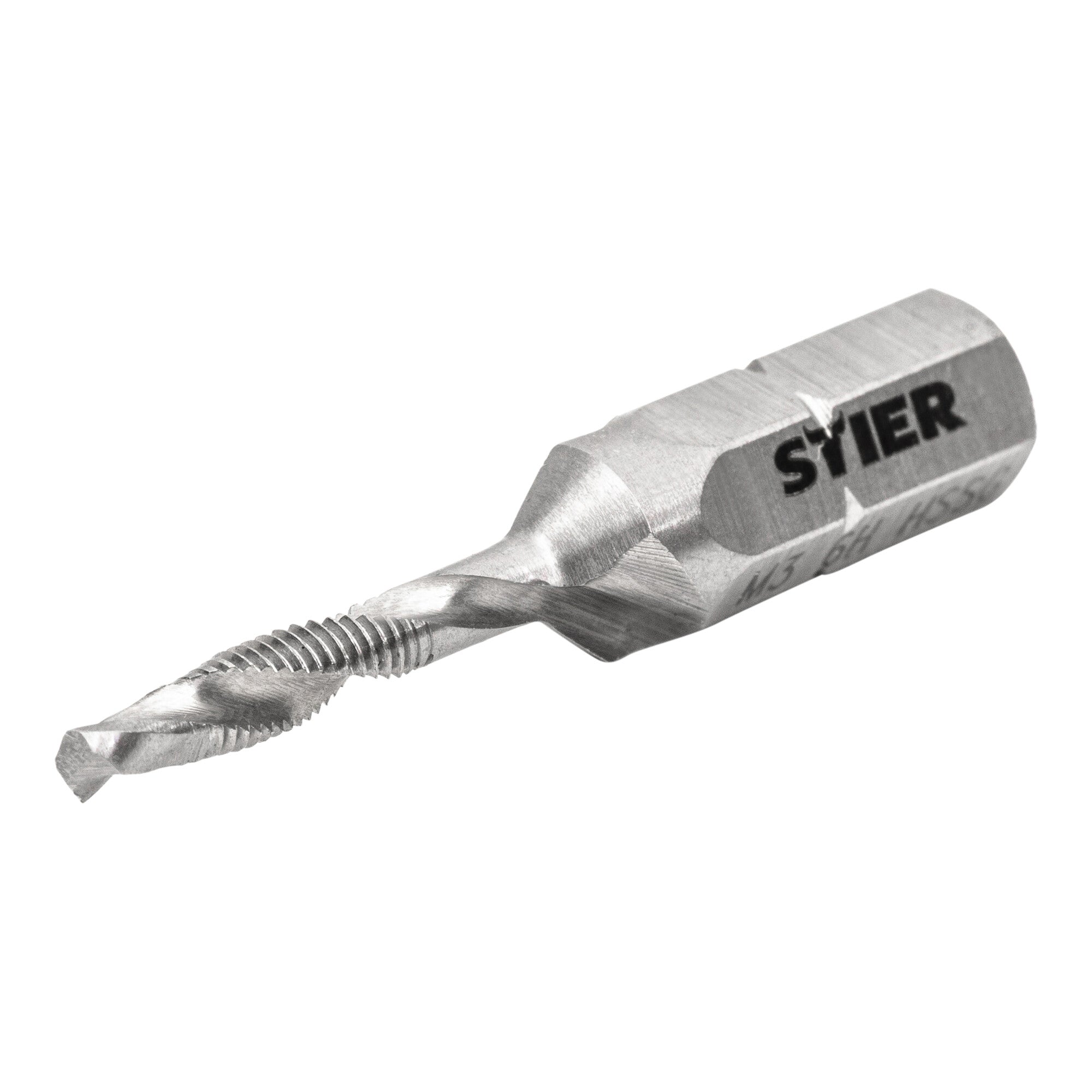 STIER Kombigewindebohrer Bit M3 bis M10 DIN 3126 HSS-G 1/4"-Sechskant