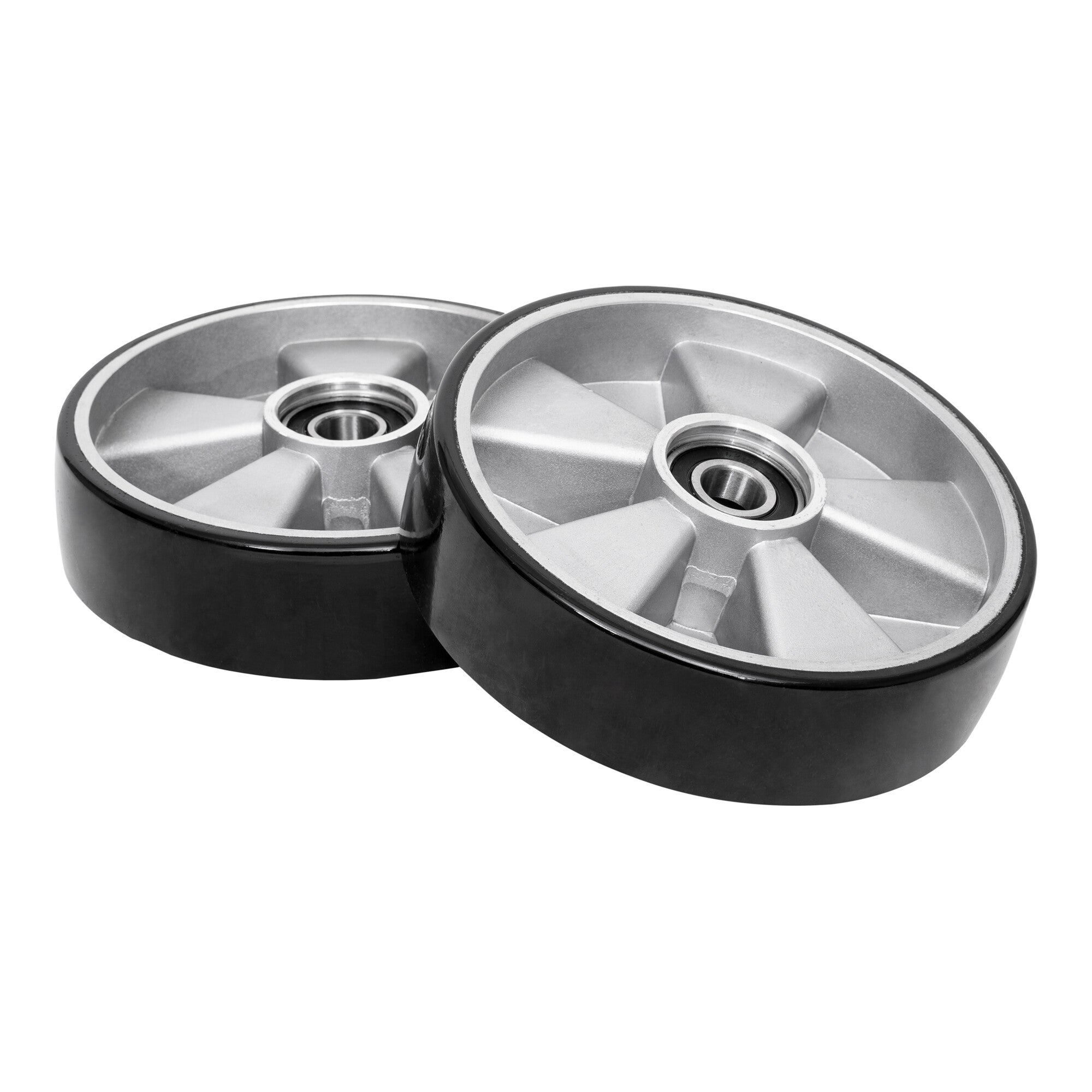 STIER steering wheel set for pallet trucks made of wear-resistant polyurethane simple