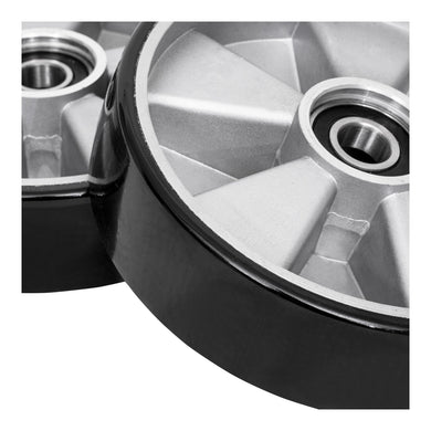 STIER steering wheel set for pallet trucks made of wear-resistant polyurethane simple