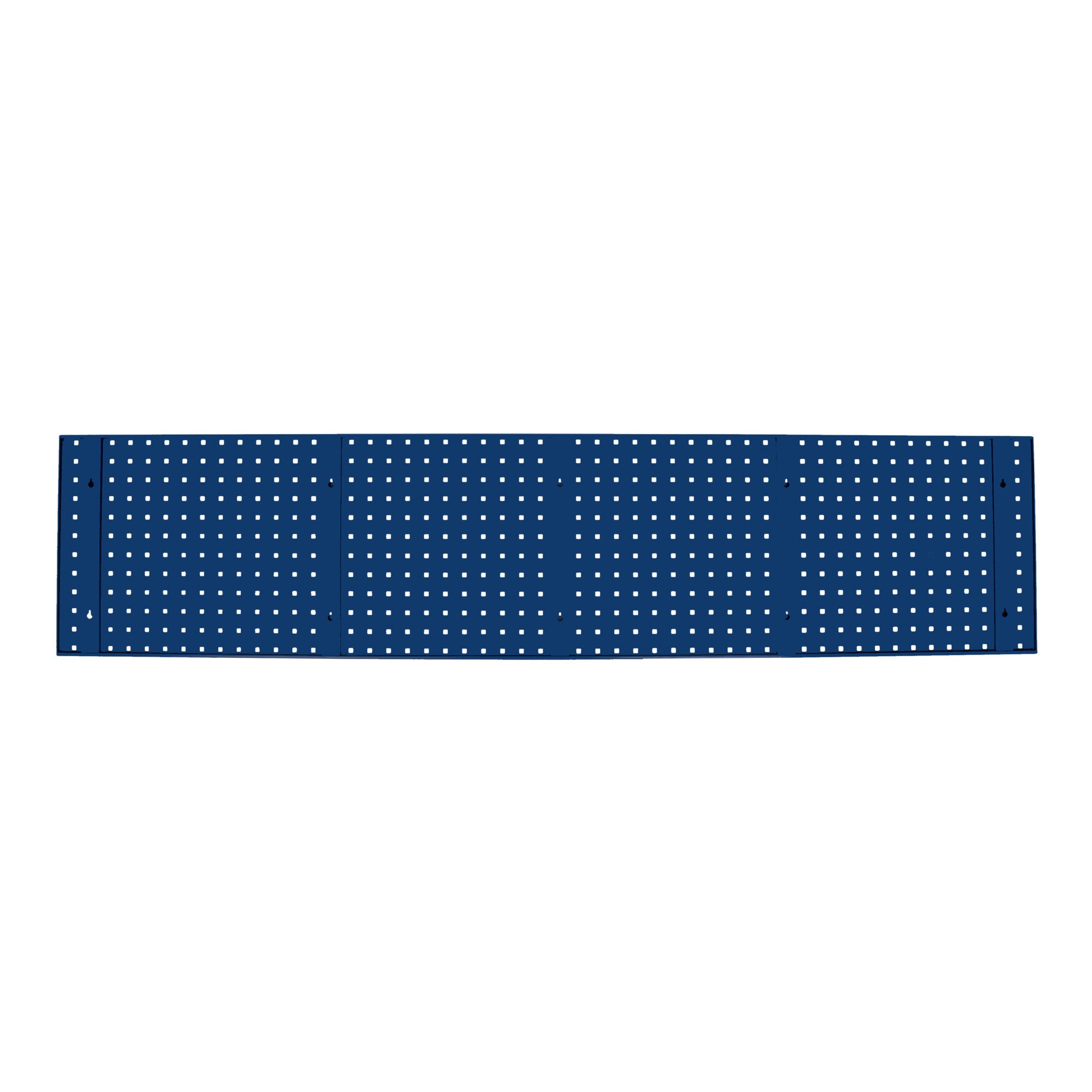 STIER perforated panel for workshop wall 2000x450mm gentian blue