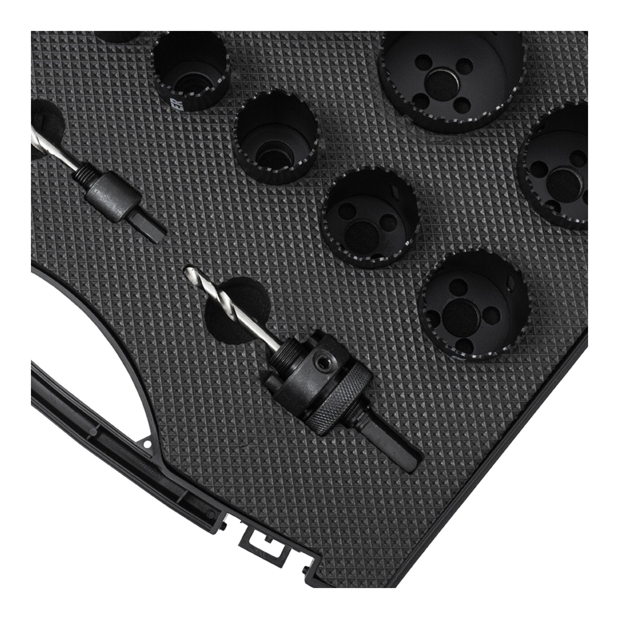 STIER Lochsägen-Set HSS-Co8 Bimetall 22 25 32 35 40 44 51 60 14-teilig 20 68 76