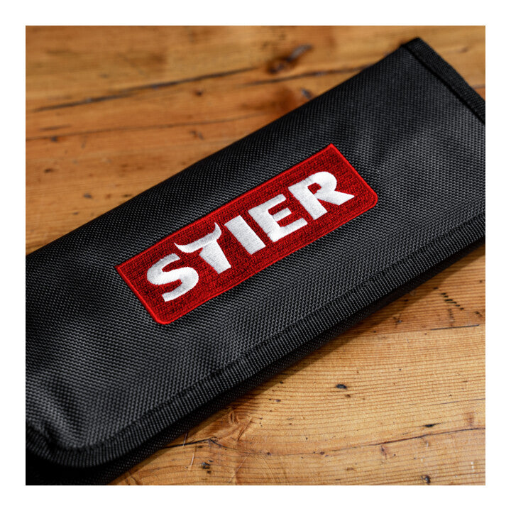 STIER Maul-Ringratschenschlüssel-Satz 12-teilig 12H-Profil Chrom-Vanadium-Stahl