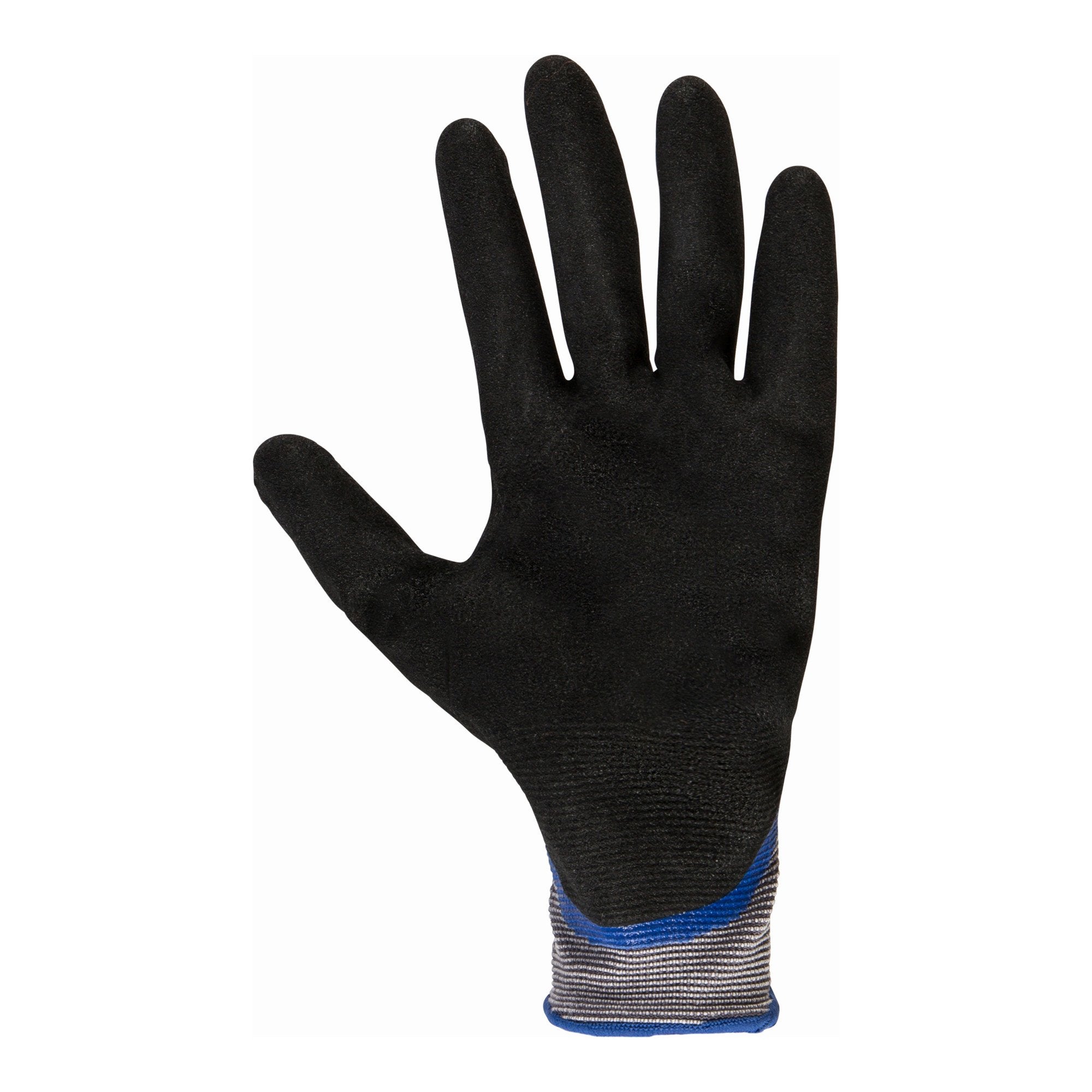 STIER assembly gloves, 12 pairs, Flex Dry, size 8, nitrile coated, comfortable to wear, abrasion and tear resistant, color, oil and water resistant