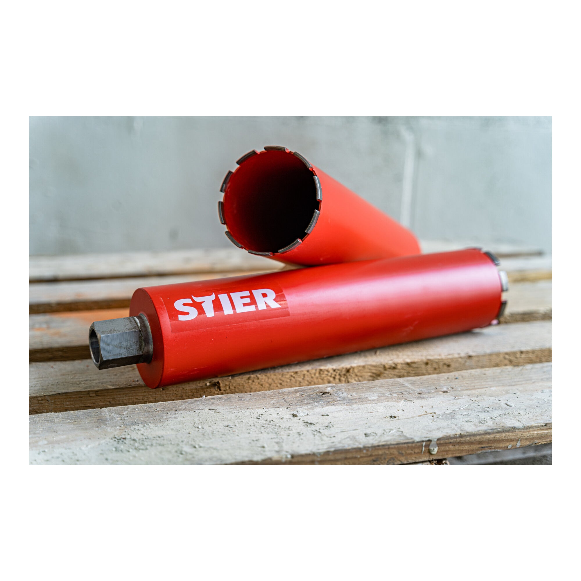 STIER Nass-Diamantbohrkrone Ø 52 bis 200 mm Bohrkrone Dosenbohrer Stahlbeton