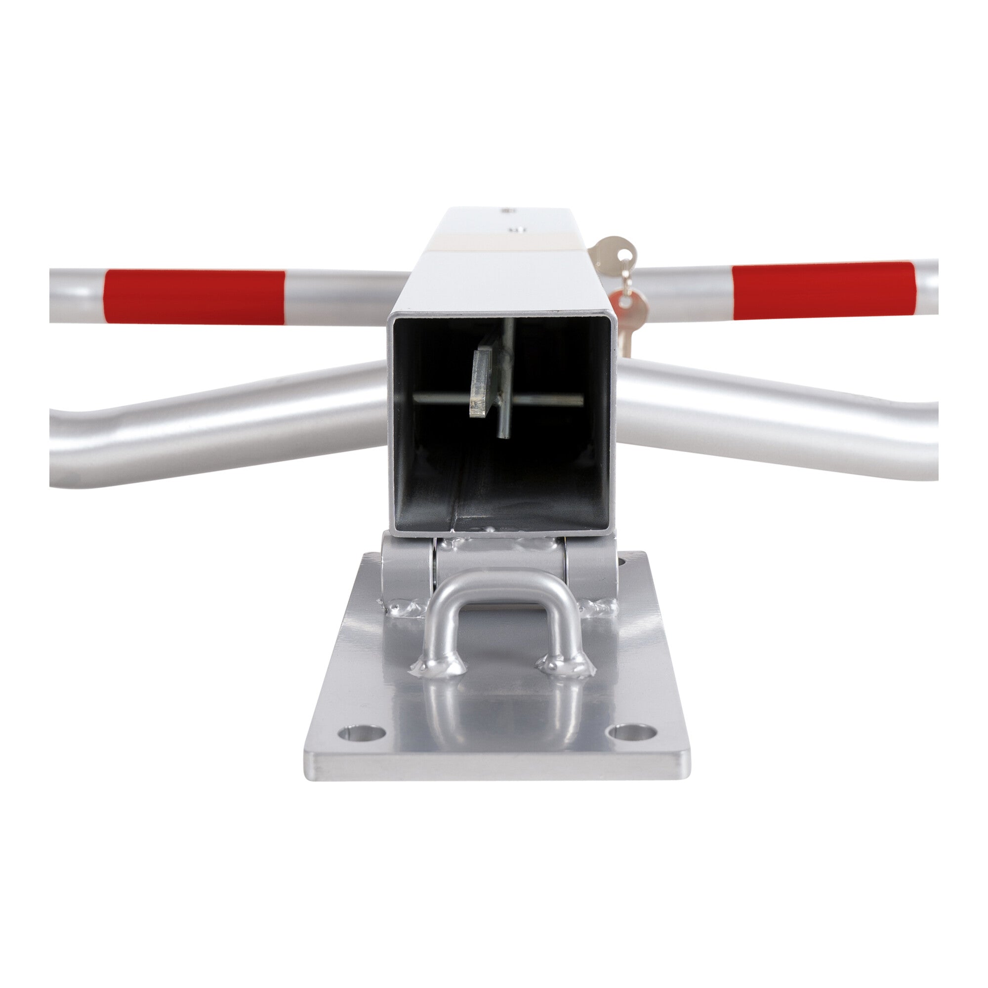 STIER parking bar foldable stable with cylinder lock 2 keys in