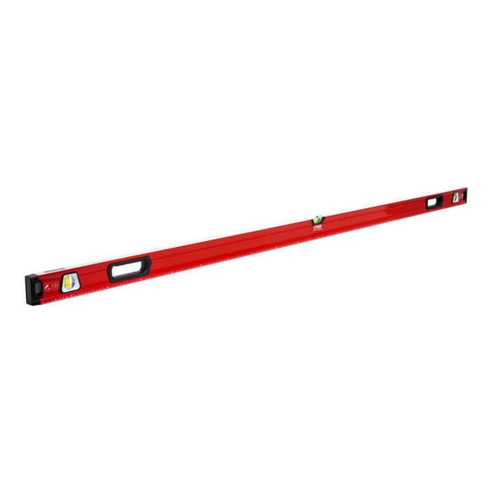 STIER Premium Wasserwaage mit Magnet und drei Libellen 40 bis 200 cm
