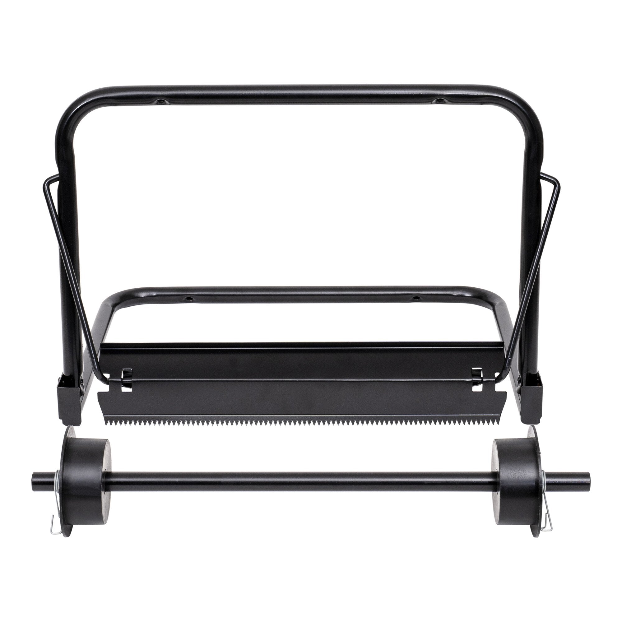 STIER cleaning paper roll wall holder LxH 440x300mm with robust tear-off rail