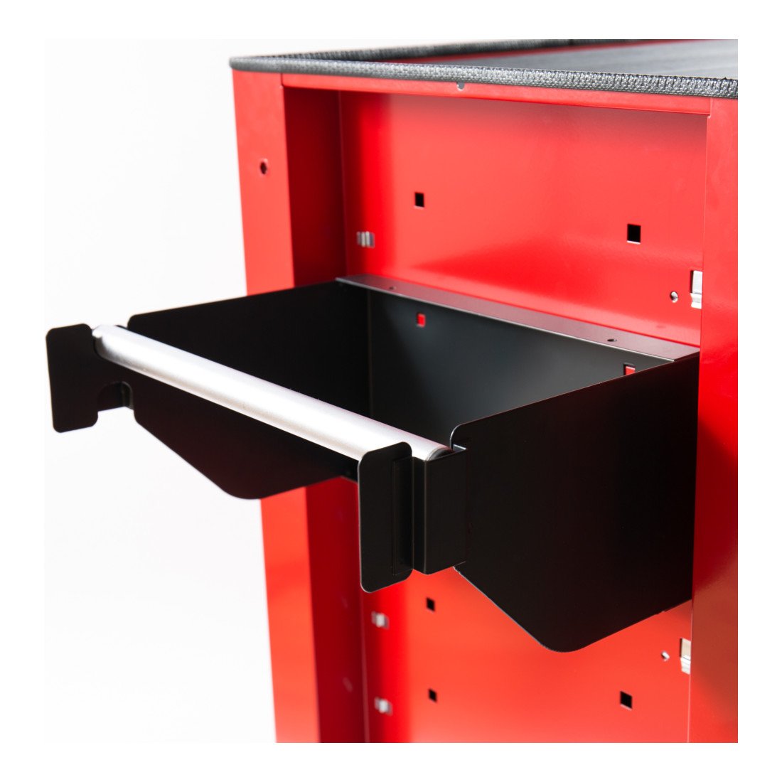 STIER Putztuchhalter für Werkstattwagen Anthrazit max. Breite 29 cm einfach