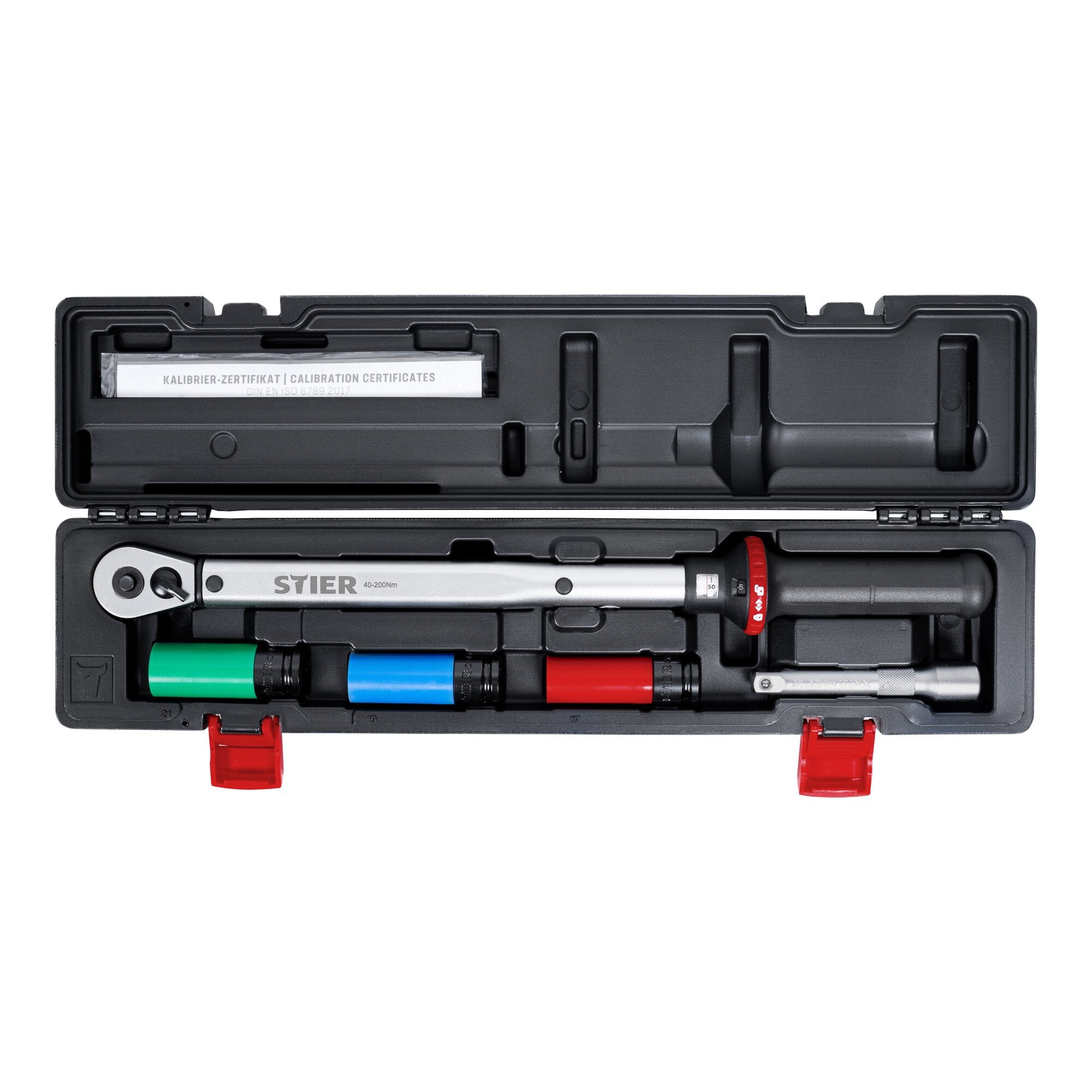STIER Rad-Montage-Set 1/2 Zoll 40 - 200 Nm 5-teilig