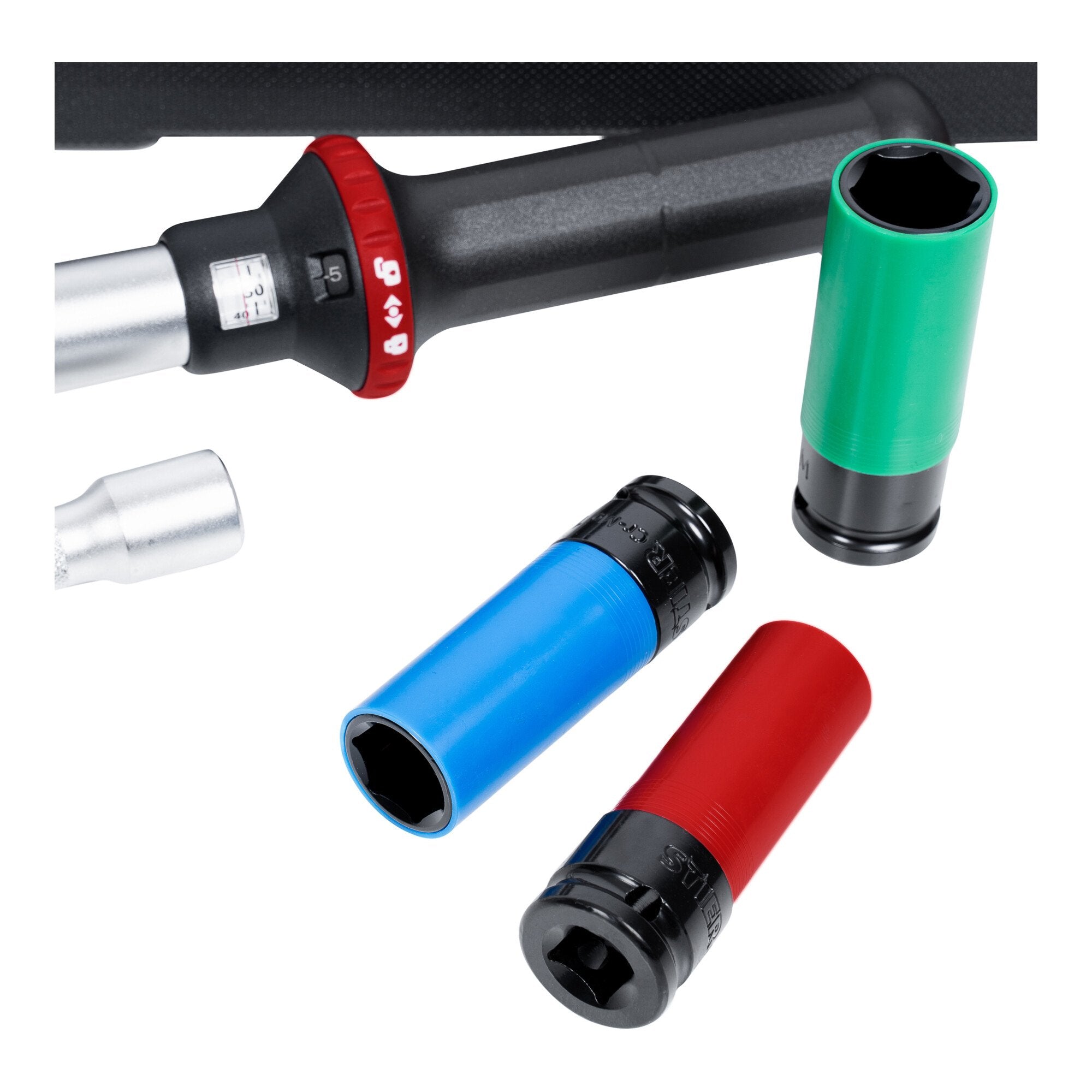 STIER Rad-Montage-Set 1/2 Zoll 40 - 200 Nm 5-teilig