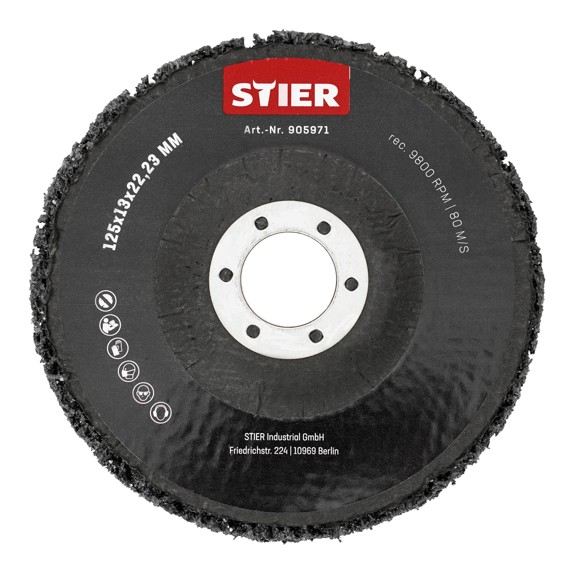 STIER Reinigungsvlies 125 x 13 x 22,23 mm 10 Stk