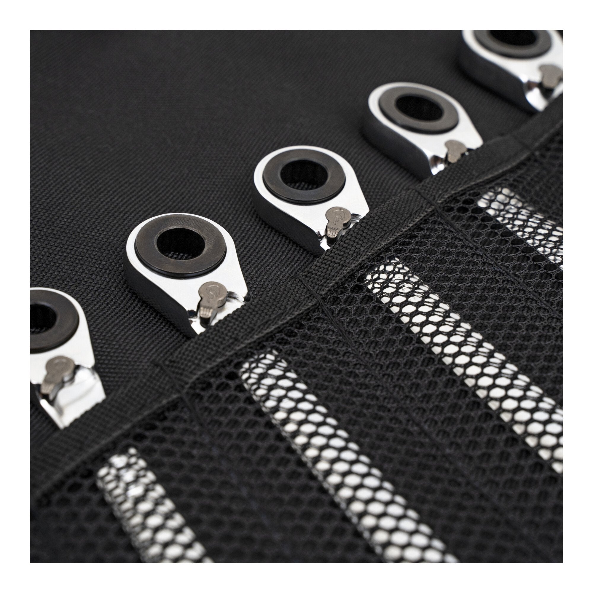 STIER Ringstop combination ratchet wrench set, 7 pieces, sizes 8 | 10 | 12 | 13 | 15