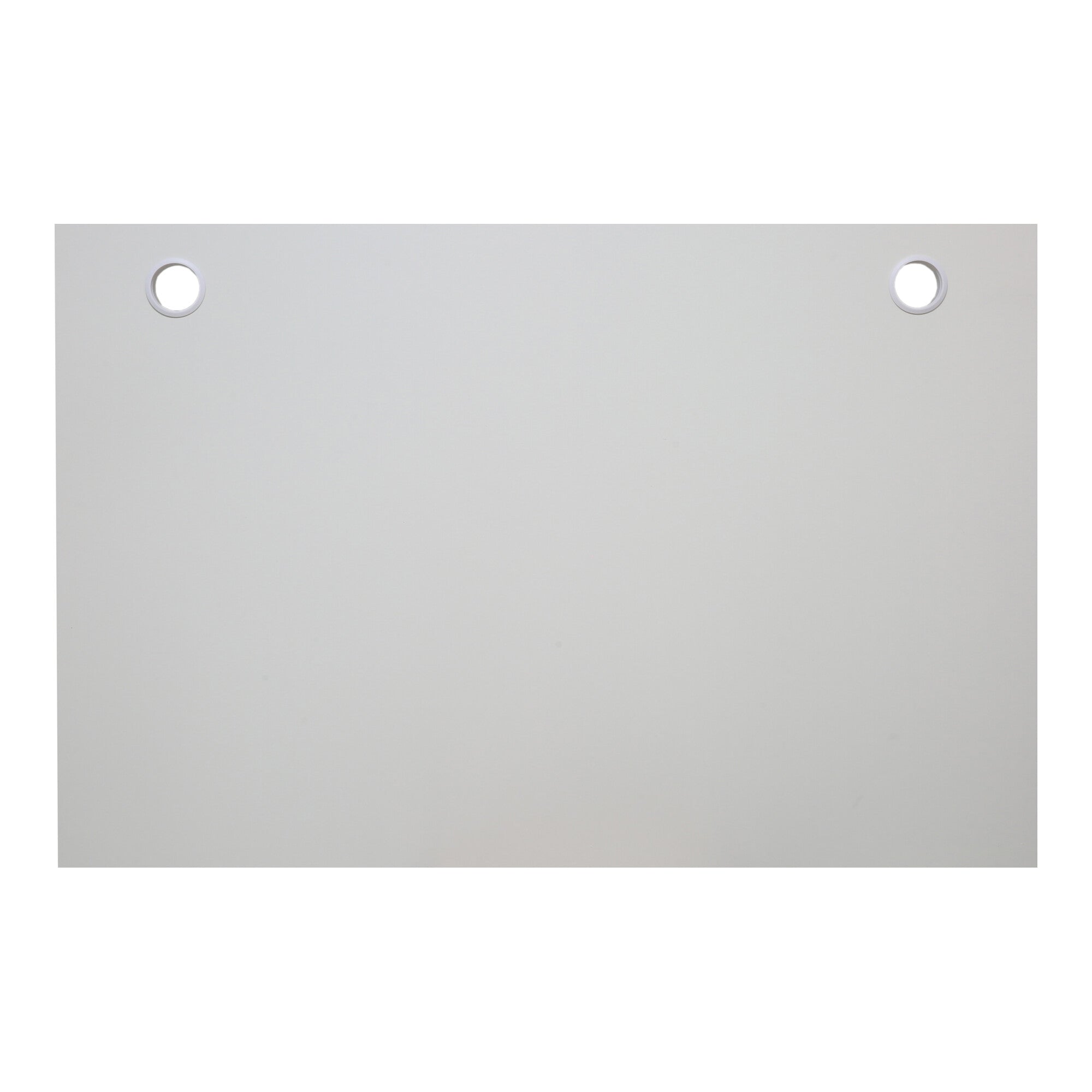 STIER desk top 120x80cm white melamine coated tabletop 25mm thick with