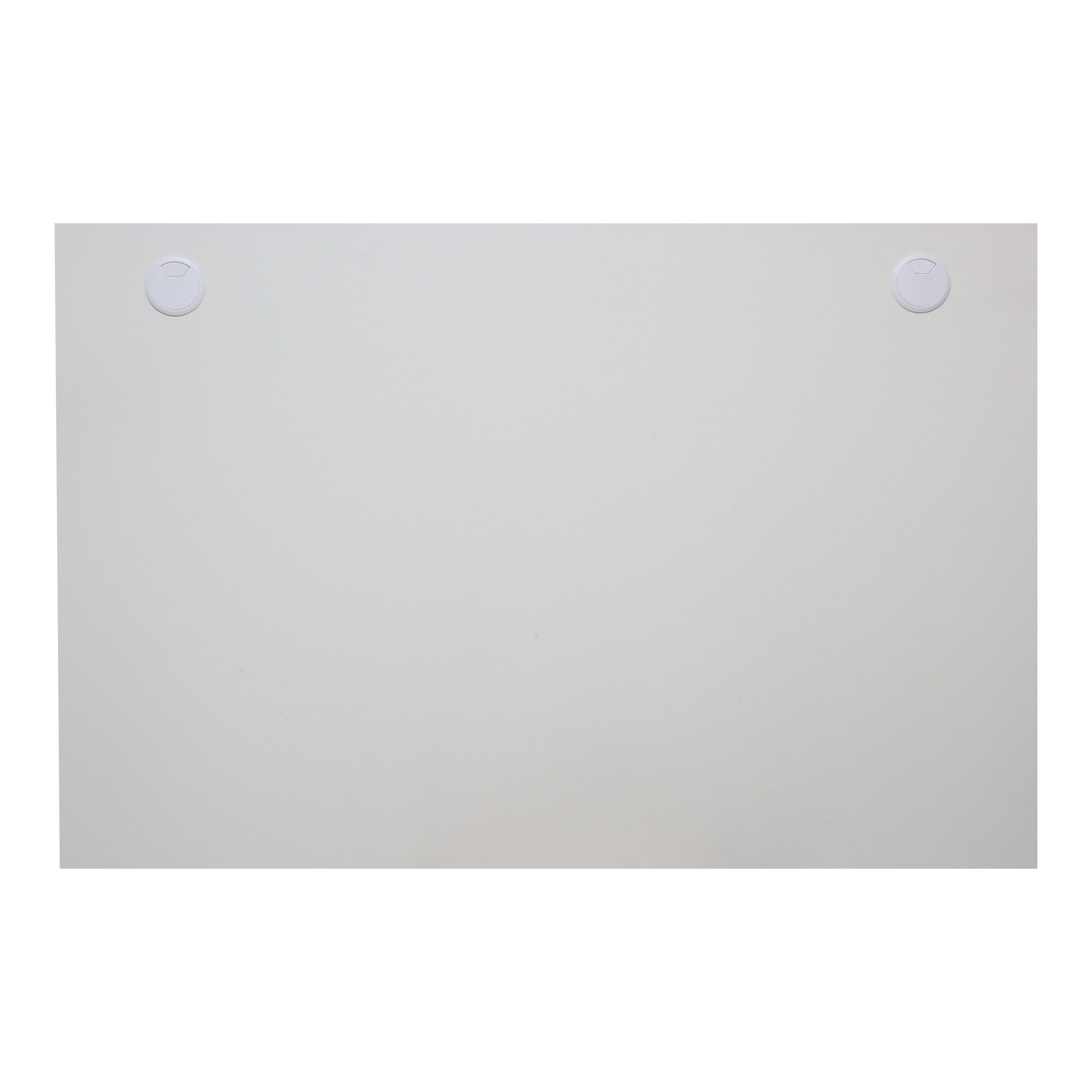 STIER desk top 140x80cm white melamine coated tabletop 25mm thick with