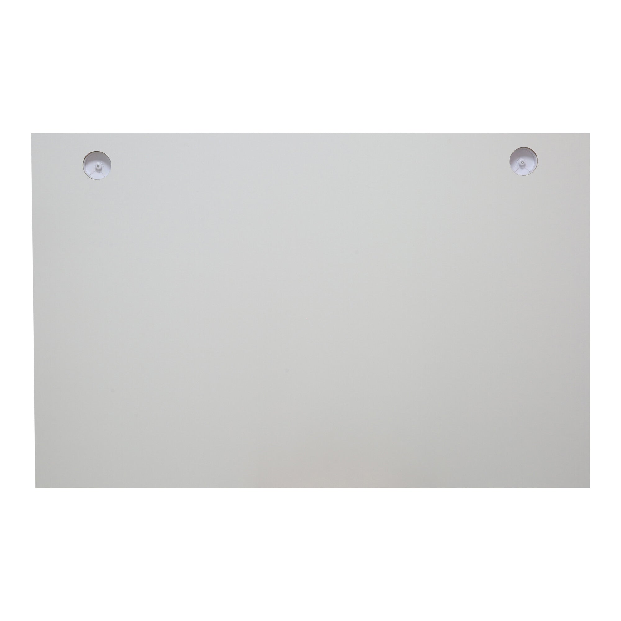 STIER desk top 140x80cm white melamine coated tabletop 25mm thick with