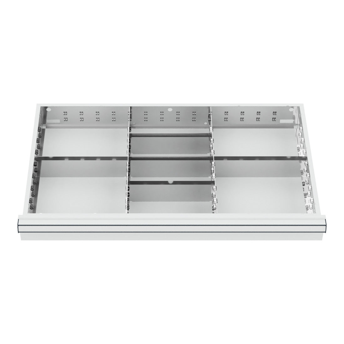 STIER Schubladeneinteilung Metalleinteilung BLH 150/175 mm Innenmaß 800x450 mm 8