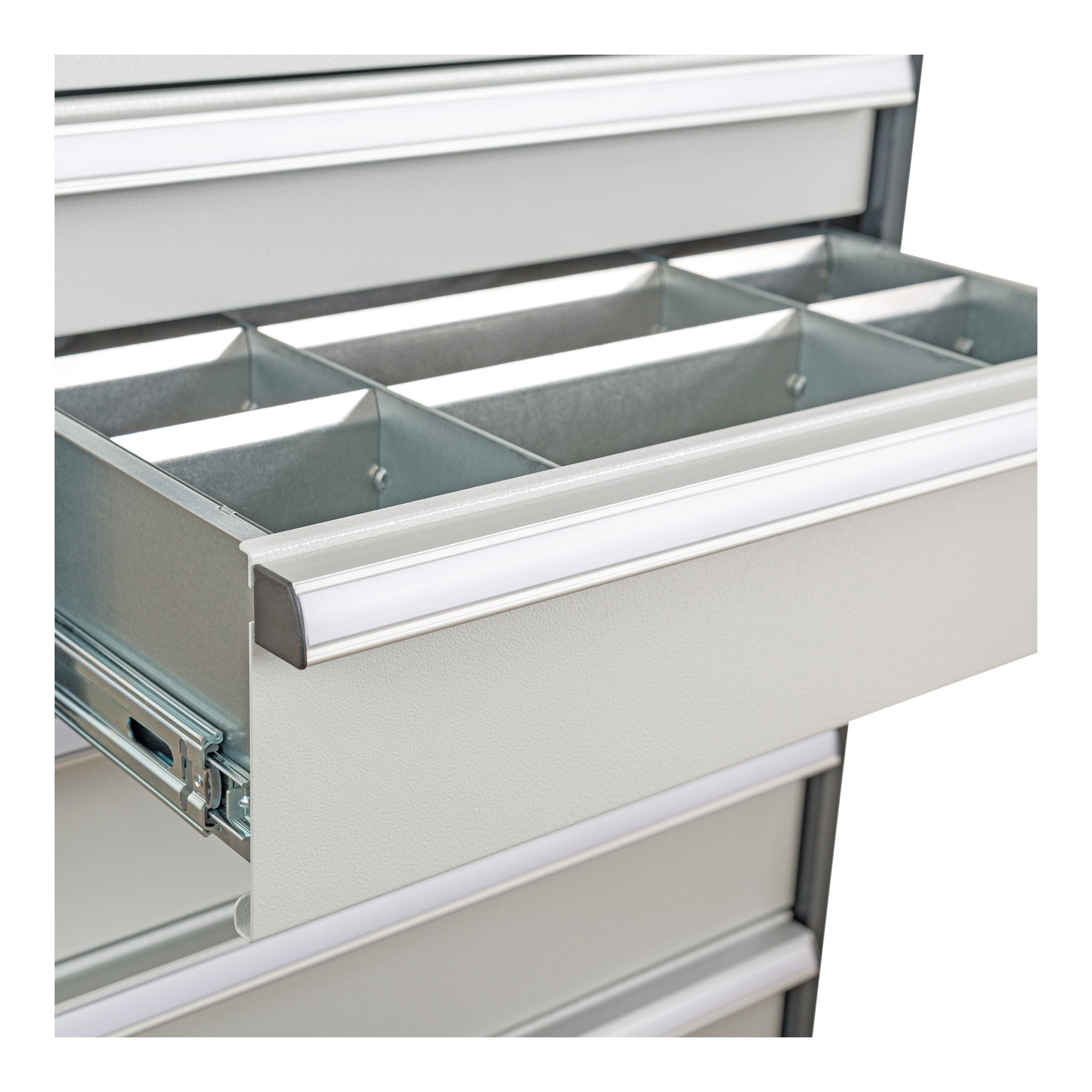 STIER Schubladeneinteilung Metalleinteilung BLH 75 mm Innenmaß 800x450 mm 8