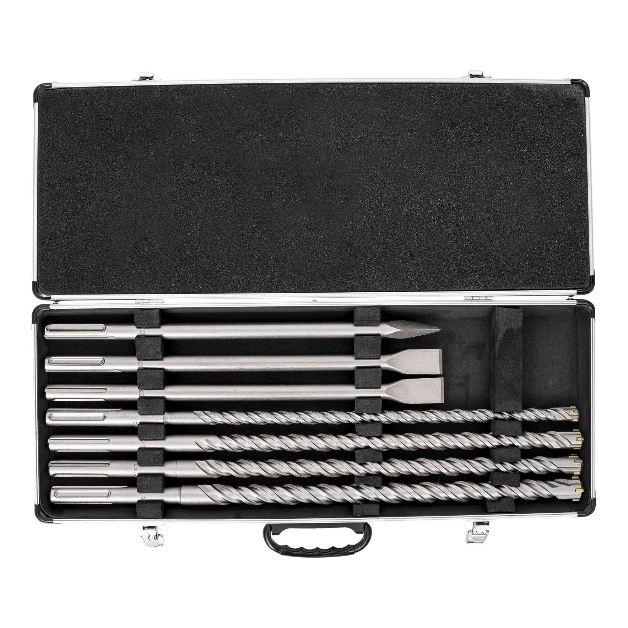 STIER SDS-Plus drill and chisel set, 17 pieces
