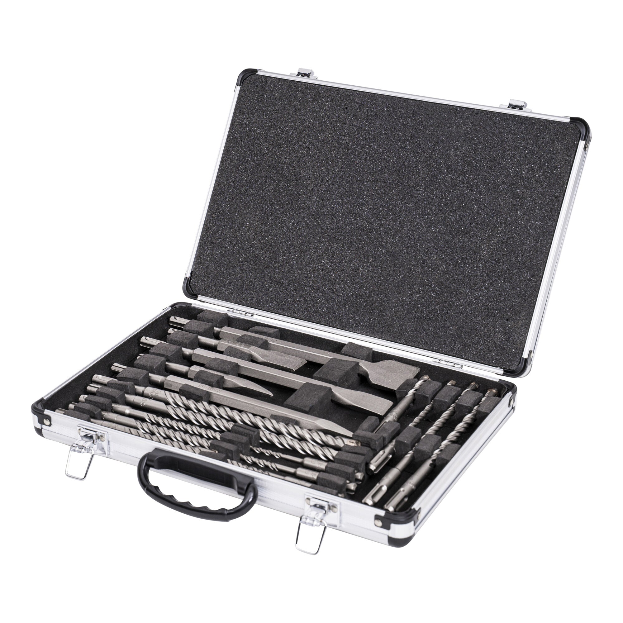 STIER SDS-Plus drill and chisel set, 17 pieces