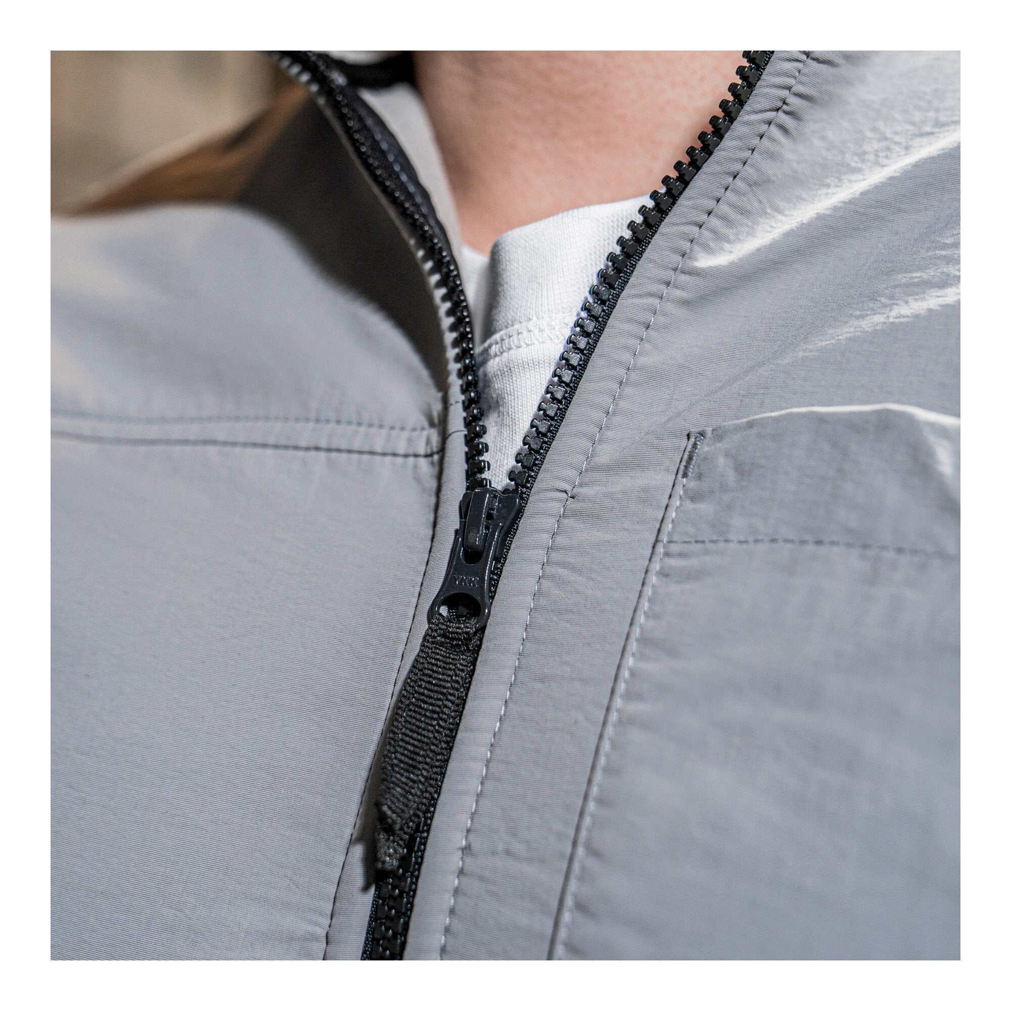 STIER Sherpa Fleece L Ice Grey