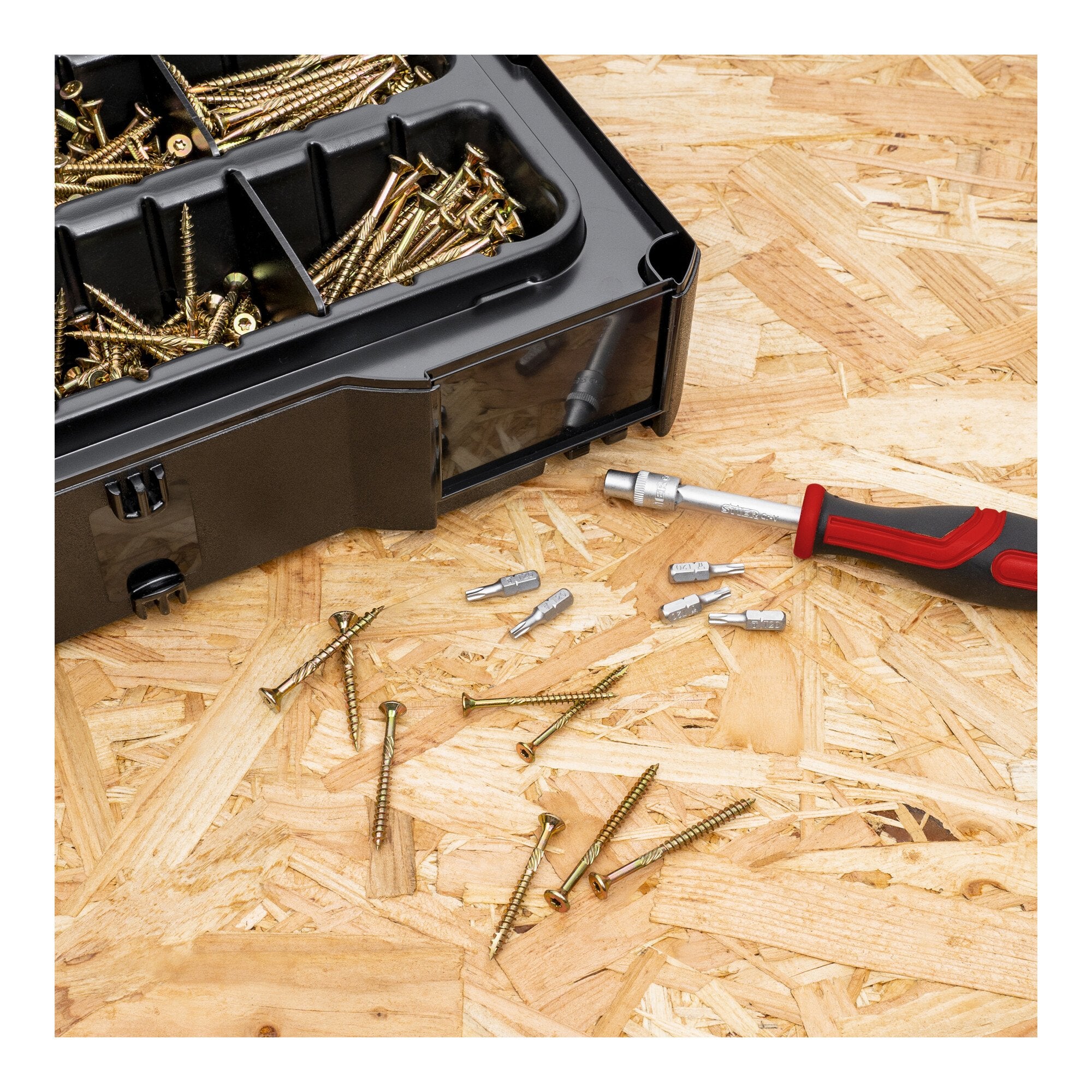 STIER chipboard screw Systainer I T-LOC with 1,380 screws