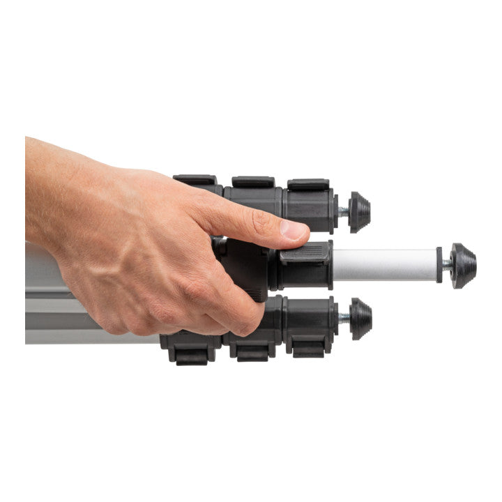 STIER Tripod 250 Construction Tripod Aluminum Housing 250 cm for Laser and Leveling Devices