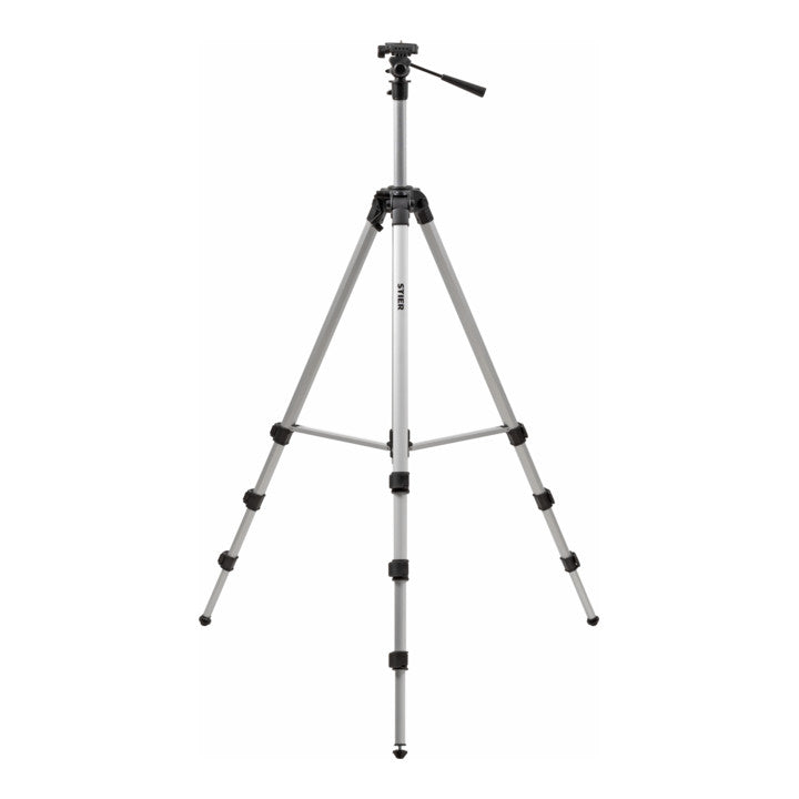 STIER Tripod 250 Construction Tripod Aluminum Housing 250 cm for Laser and Leveling Devices