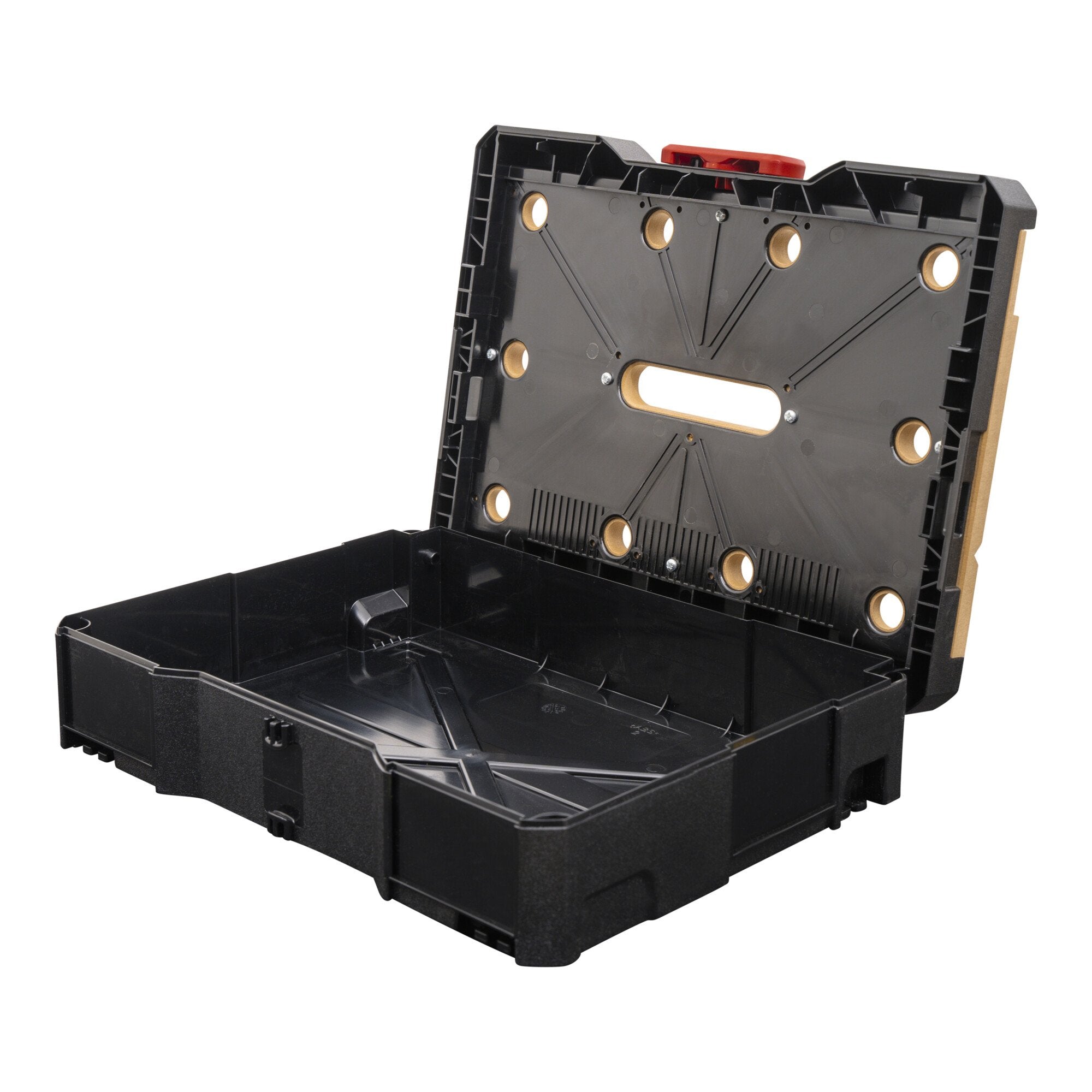 STIER Systainer T-LOC MFT BLACK-Edition 396x296x105mm Spanntisch Transportbox