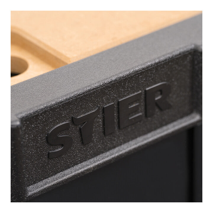 STIER Systainer T-LOC MFT BLACK-Edition 396x296x105mm Spanntisch Transportbox