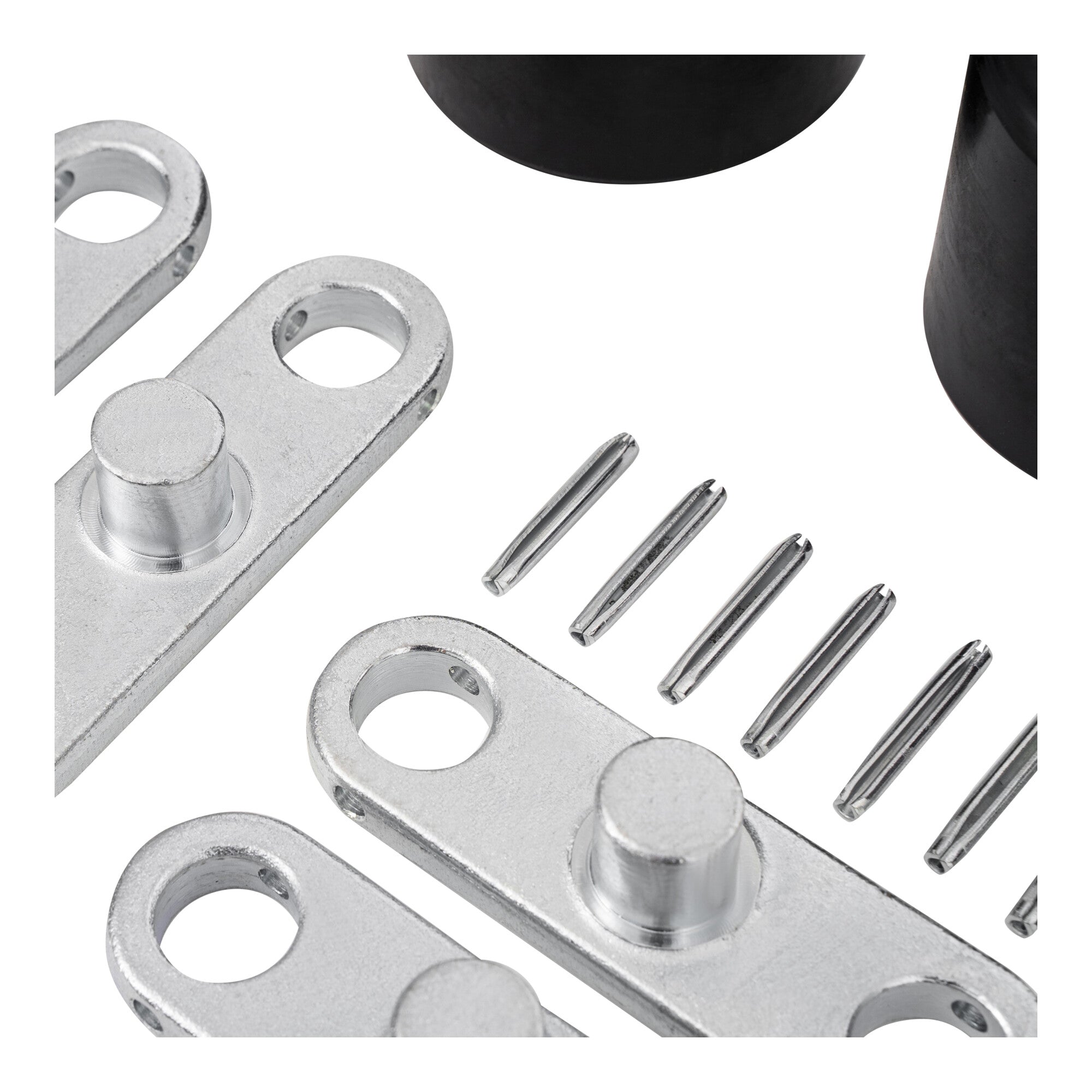STIER Tandem-Lastrollen-Set aus robustem Nylon inkl. Achsen + Wippen für