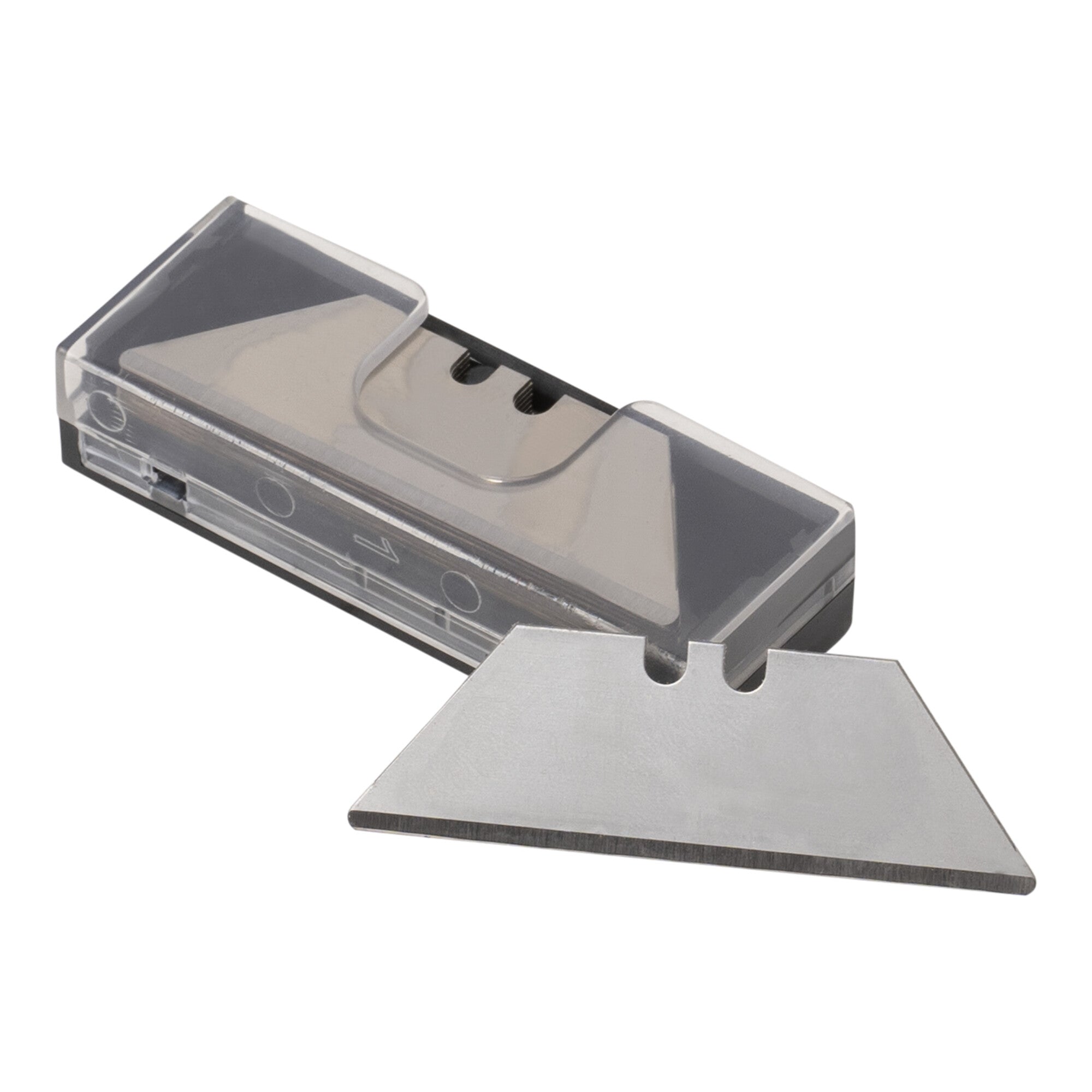 STIER trapezoidal blade for folding knives 10 pieces sharpened 19 x 61 mm interchangeable blades