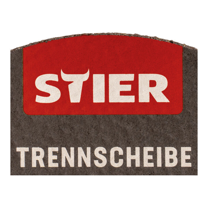 STIER Trennscheibe Edelstahl 125 x 1,0 x 22,23 mm Form gerade 10 Stk
