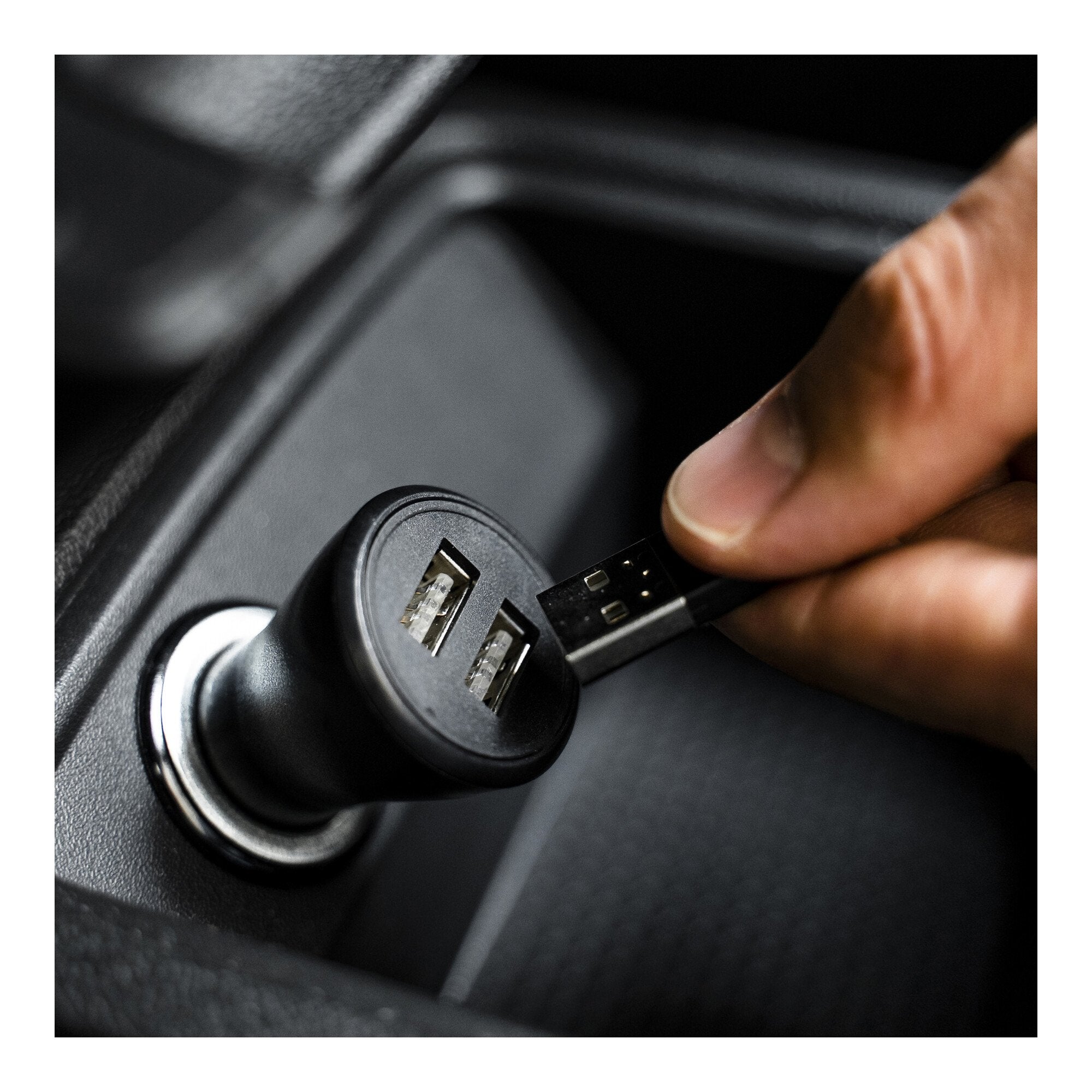 STIER USB car charger universal 5V 1A work light adapter for 12 Volt