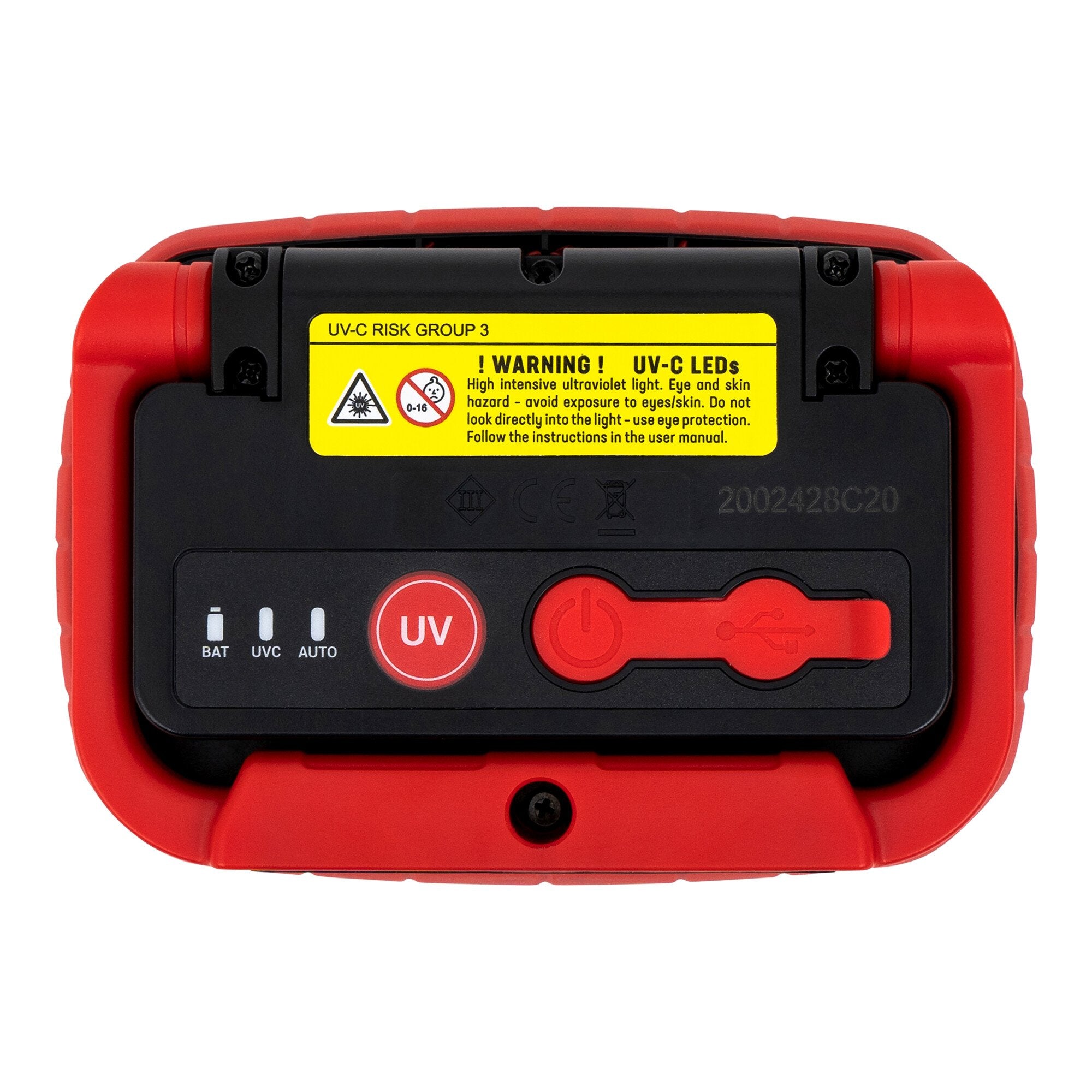 STIER UV-C Desinfektionslampe Entkeimungslampe SMD 270 nm 4400 mAh UVC Lampe