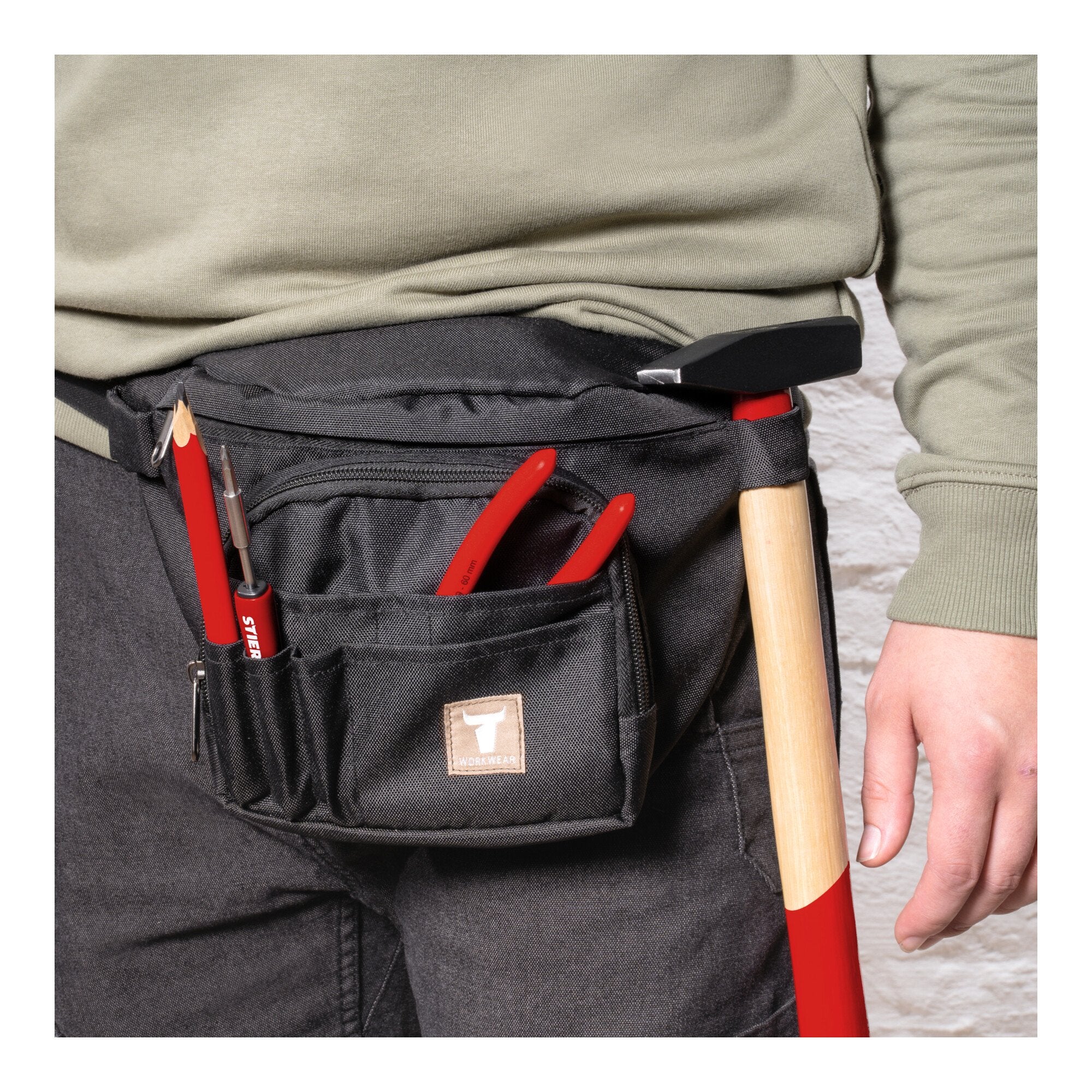 STIER Waist Bag one size black