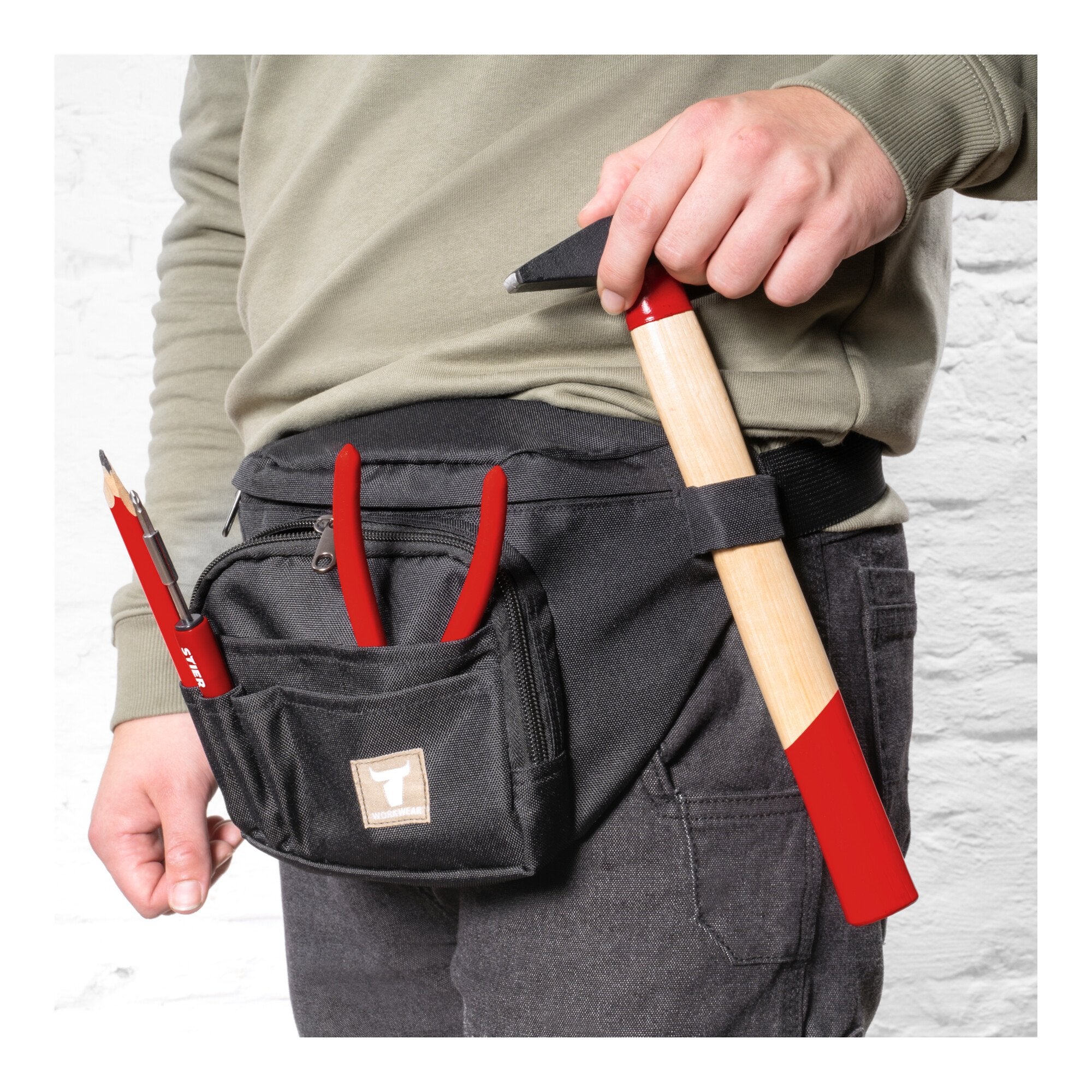 STIER Waist Bag one size black