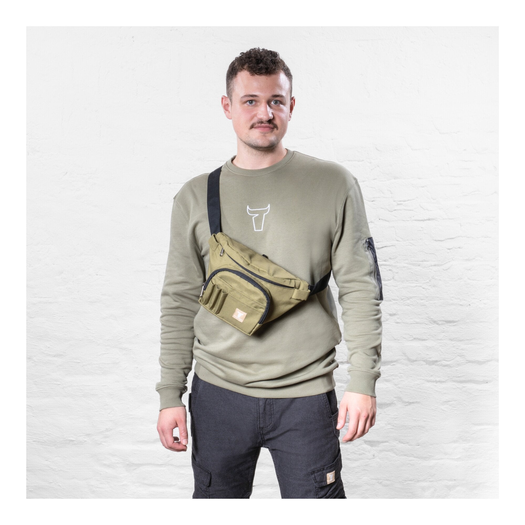 STIER Waist Bag one size olive branch