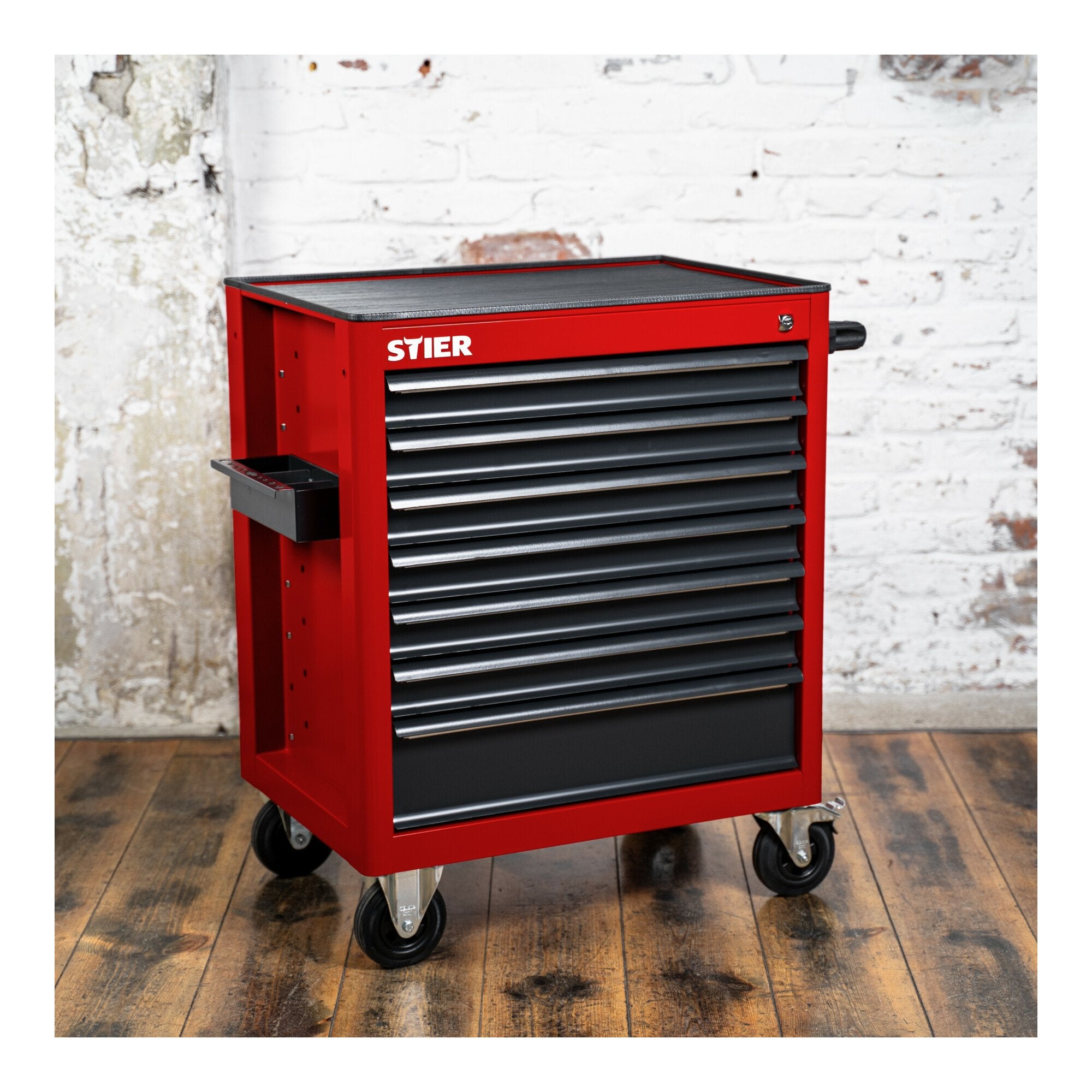 STIER Workshop Trolley Red