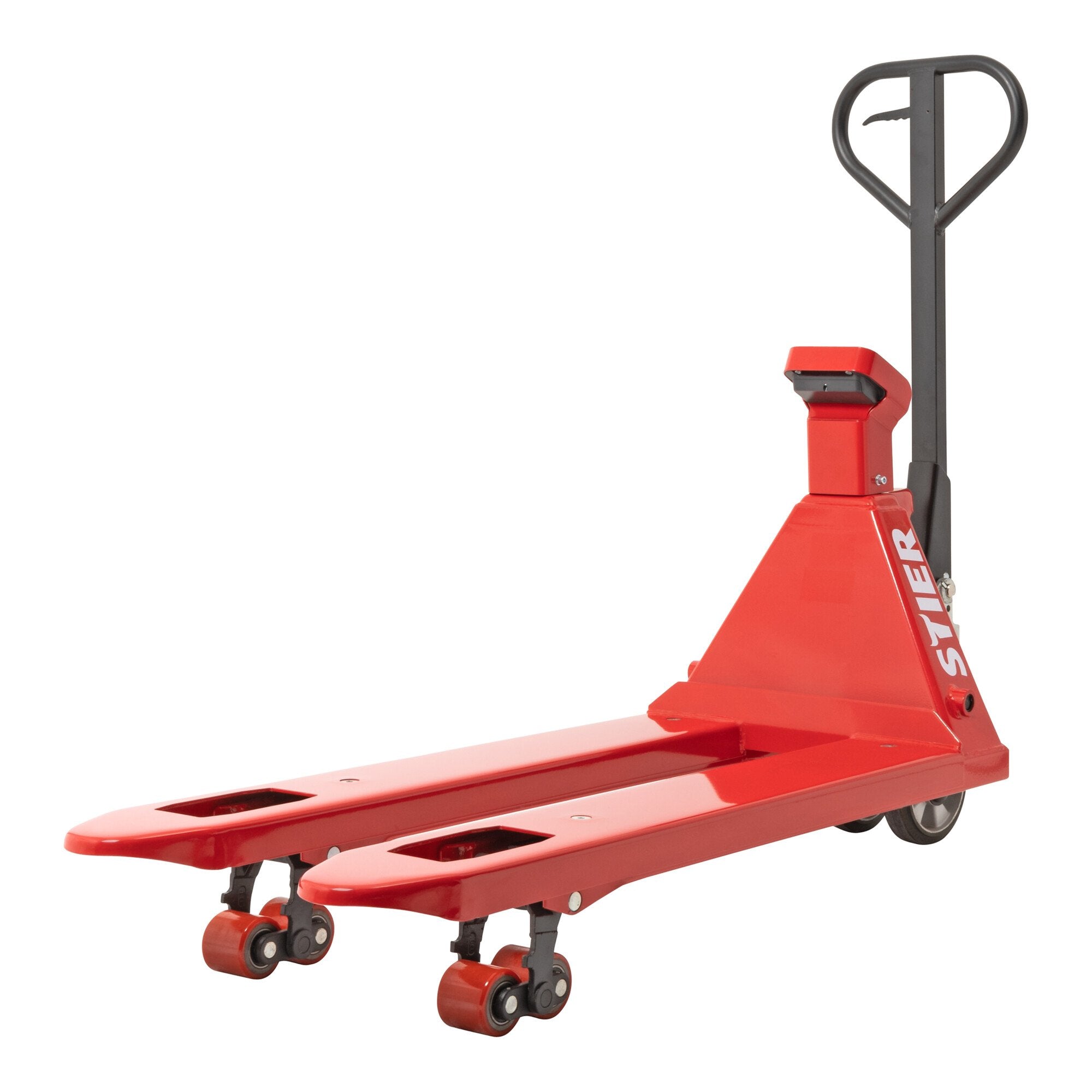 STIER Wiege-Hubwagen 1-kg-Schritte Tragkraft 2000 kg Gabelhubwagen Handhubwagen