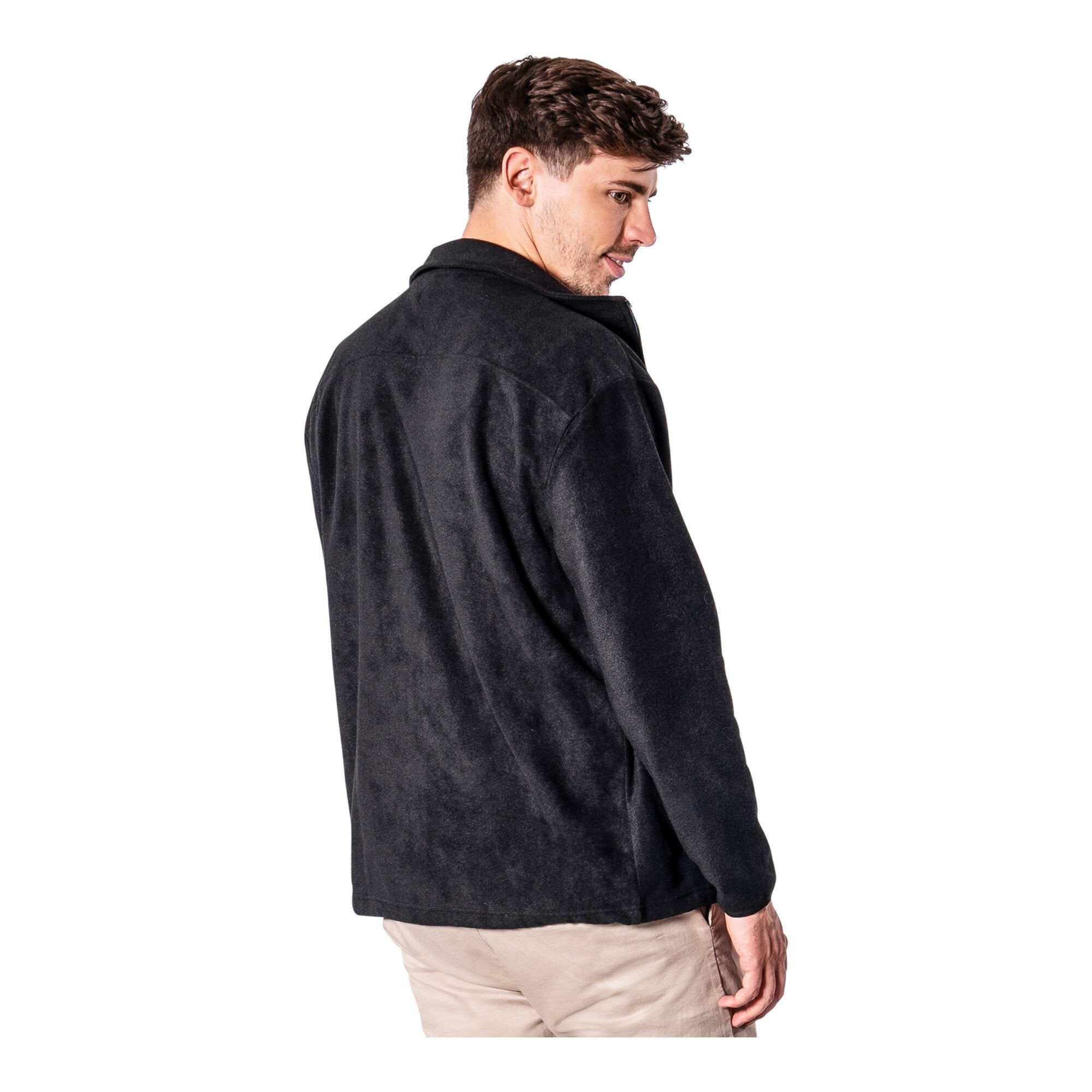 STIER Zip Fleece S Black