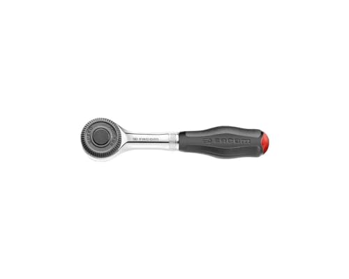 Facom Umschaltknarre mit Drehgriff 360° Abtrieb Außenvierkant 6,3 mm (1/4")