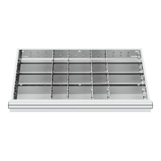 STIER Schubladeneinteilung Metalleinteilung BLH 100/125 mm Innenmaß 800x450 mm