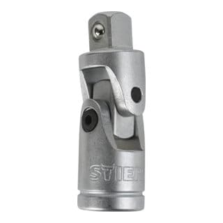 STIER Kardangelenk 1/4" 3/8" 1/2" Chrom-Vanadiun-Stahl in matter Ausführung