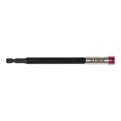 STIER quick-change bit holder 1/4'' 350 mm with magnetic guide sleeve