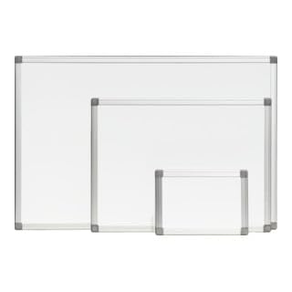 STIER Whiteboard magnetisch mit Alu-Rahmen