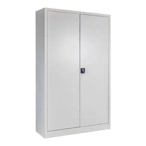 STIER Premium universal cabinet with 4 galvanized shelves 1950x1200x400mm