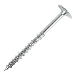 STIER flat head screw steel wood screw galvanized screw various sizes