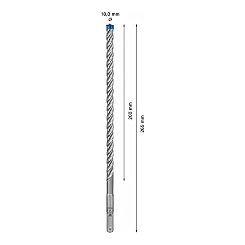 Bosch EXPERT SDS plus-7X Hammerbohrer 10 x 200 x 265mm für Bohrhämmer 10 Stk