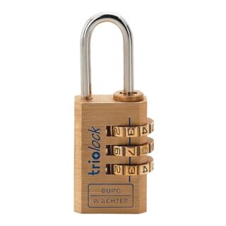 Burg-Wächter Zahlen-Vorhangschl. Combi Lock 80 Schlosskörper-B.40mm MS