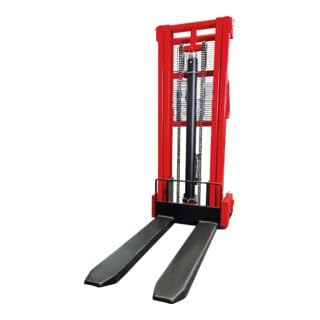 STIER Hydraulik-Stapler | Tragkraft 1000kg | Hubhöhe 2500mm | Qualitäts-Hydraulikpumpe | Profil-Stahlkonstruktion